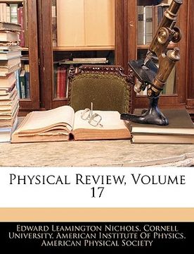 portada physical review, volume 17