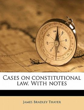 portada cases on constitutional law. with notes