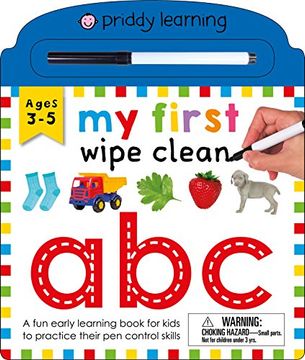 portada My First Wipe Clean: Abc (en Inglés)