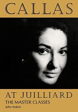 portada Callas at Juilliard: The Master Classes (Amadeus) 