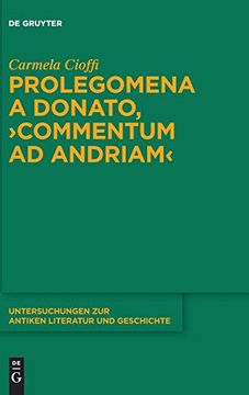 portada Prolegomena a Donato, Commentum ad Andriam (en Italiano)