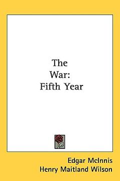 portada the war: fifth year (en Inglés)