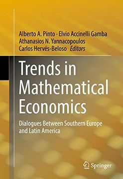 portada Trends in Mathematical Economics: Dialogues Between Southern Europe and Latin America (en Inglés)