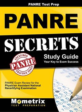 portada Panre Prep Review: Panre Secrets Study Guide: Panre Review for the Physician Assistant National Recertifying Examination (in English)