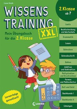 portada Wissenstraining xxl - Mein Übungsbuch für die 2. Klasse