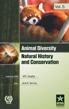 portada Animal Diversity Natural History and Conservation Vol. 5 (en Inglés)