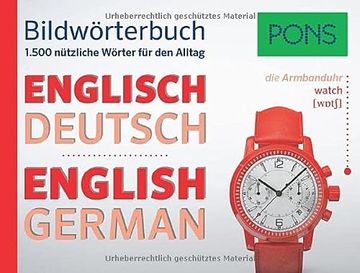 portada Pons Bildwörterbuch Englisch: Die 1. 500 Nützlichsten Wörter für den Alltag