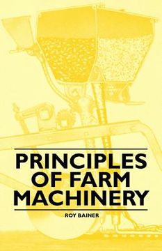 portada principles of farm machinery (en Inglés)