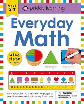 portada Wipe Clean Workbook: Everyday Math (enclosed spiral binding) (Wipe Clean Learning Books) (in English)