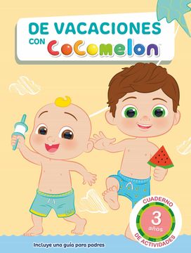 portada De Vacaciones con Cocomelon (3 Años): Cuaderno de Actividades