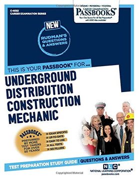 portada Underground Distribution Construction Mechanic (in English)