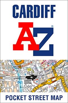 portada Cardiff A-Z Pocket Street Map (in English)