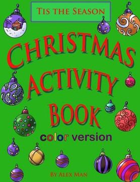 portada Christmas Activity Book- Color Version (en Inglés)