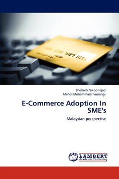 portada e-commerce adoption in sme's (en Inglés)