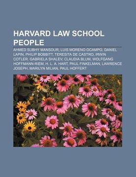 portada harvard law school people: ahmed subhy mansour, luis moreno ocampo, daniel lapin, philip bobbitt, teresita de castro, irwin cotler
