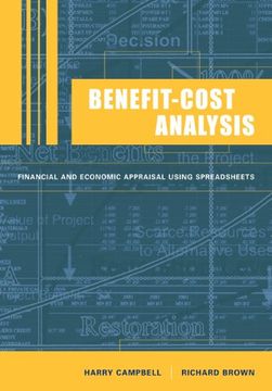 portada Benefit-Cost Analysis Paperback: Financial and Economic Appraisal Using Spreadsheets (in English)