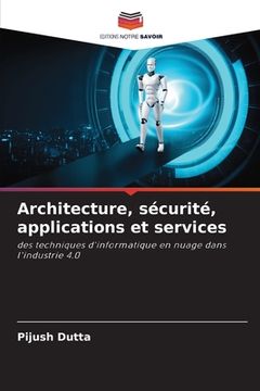 portada Architecture, sécurité, applications et services (en Francés)