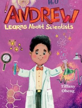 portada Andrew Learns about Scientists: Career Book for Kids (STEM Children's Book) (en Inglés)