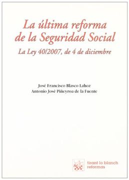portada La Última Reforma de la Seguridad Social (in Spanish)