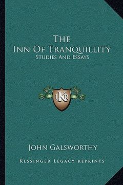 portada the inn of tranquillity: studies and essays