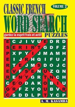 portada CLASSIC FRENCH Word Search Puzzles. Vol. 2 (en Francés)