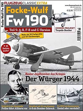 portada Flugzeug Classic Extra 15 Fockewukf fw 190, Teil 5 (en Alemán)