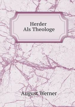 portada Herder Als Theologe (German Edition)