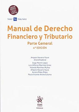 portada Manual de Derecho Financiero y Tributario Parte General 4ª Edición 2018