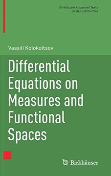 portada Differential Equations on Measures and Functional Spaces (Birkhäuser Advanced Texts Basler Lehrbücher) (en Inglés)