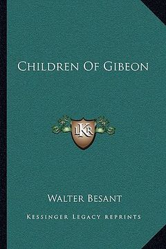 portada children of gibeon