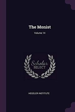 portada The Monist; Volume 14 