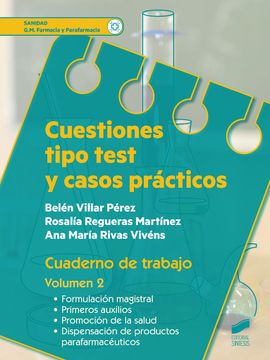 portada Cuestiones Tipo Test y Casos Practicos. Cuaderno de Trabajo. Volumen 1 (in Spanish)