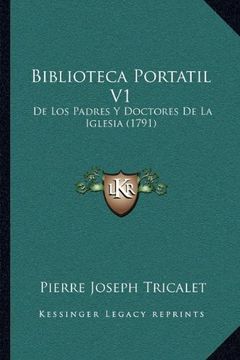 portada Biblioteca Portatil v1: De los Padres y Doctores de la Iglesia (1791)