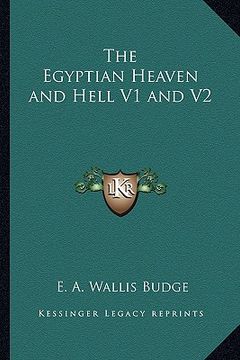 portada the egyptian heaven and hell v1 and v2 (en Inglés)
