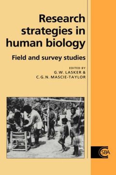 portada Research Strategies Human Biology: Field and Survey Studies (Cambridge Studies in Biological and Evolutionary Anthropology) (en Inglés)
