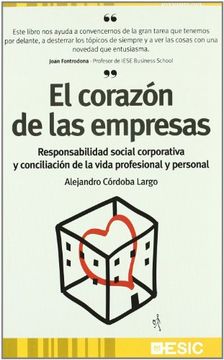 portada El Corazón de las Empresas: Responsabilidad Social Corporativa y Conciliación de la Vida Profesional y Personal (in Spanish)