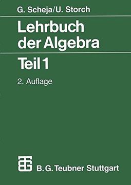 portada Lehrbuch der Algebra: Unter Einschluß der linearen Algebra. Teil 1 (Mathematische Leitfäden) (German Edition)