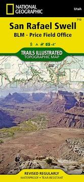 portada national geographic trails illustrated map san rafael swell (en Inglés)