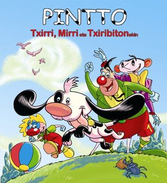 portada Pintto Txirri, Mirri eta Txiribitonekin (en Euskera)