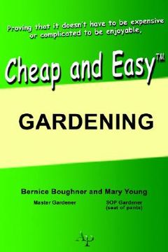 portada cheap and easy gardening (en Inglés)