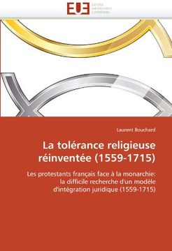 portada La Tolerance Religieuse Reinventee (1559-1715)