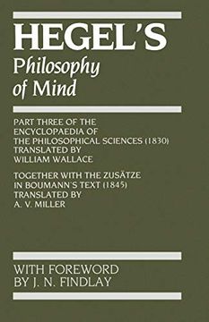 portada Hegel's Philosophy of Mind (Hegel's Encyclopedia of the Philosophical Sciences) (en Inglés)