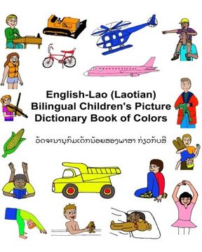 portada English-Lao (Laotian) Bilingual Children's Picture Dictionary Book of Colors (FreeBilingualBooks.com) (en Inglés)
