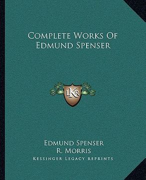 portada complete works of edmund spenser (en Inglés)