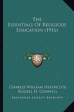 portada the essentials of religious education (1916) (in English)