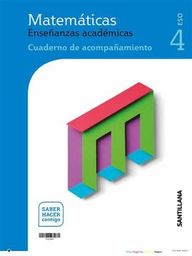 portada Matematicas Enseñanzas Academicas Serie Resuelve 4 eso Saber Hacer Contigo