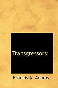 portada transgressors (en Inglés)