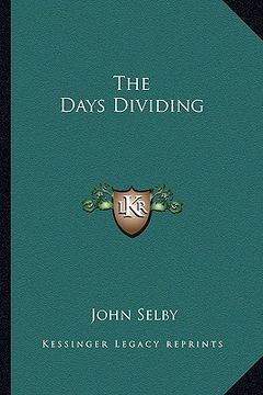 portada the days dividing (en Inglés)