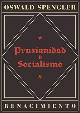 portada Prusianidad y Socialismo (in Spanish)