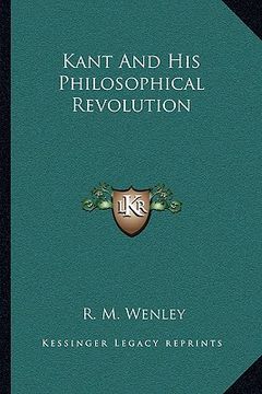 portada kant and his philosophical revolution (en Inglés)